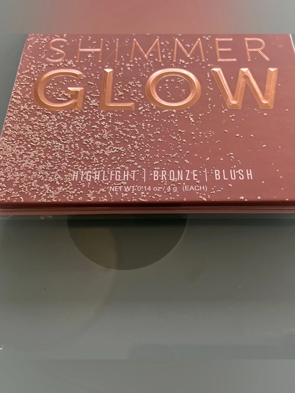 NWT Ellen Tracy Shimmer Glow Bronze Illuminator blush sexy gorgeous